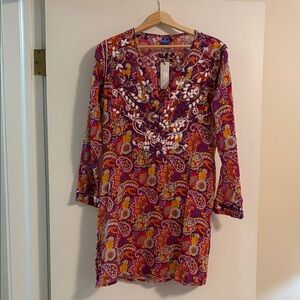 🧡♥️ Raj Floral Tunic Top